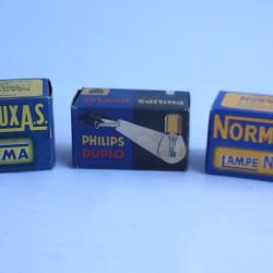 Ampoules automobiles Philips Duplo Granilux Norma Normalux