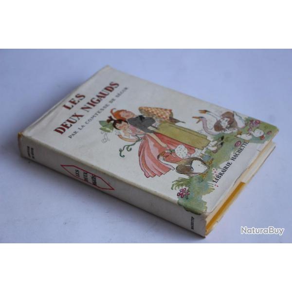 Livre illustr Les Deux Nigauds Comtesse de Sgur 1930