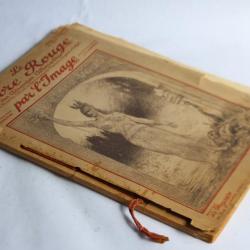 Le livre rouge des Atrocités Allemandes estampes Domergue 1915