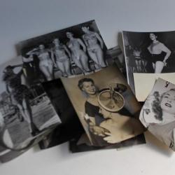 Lot photos jolies femmes Pin-up 1950