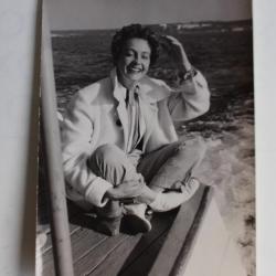Photo actrice Gisèle Pascal Festival Cannes 1953 Interpress
