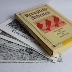 Livre point de croix Kreuzsticharbeiten 1995 couture broderie