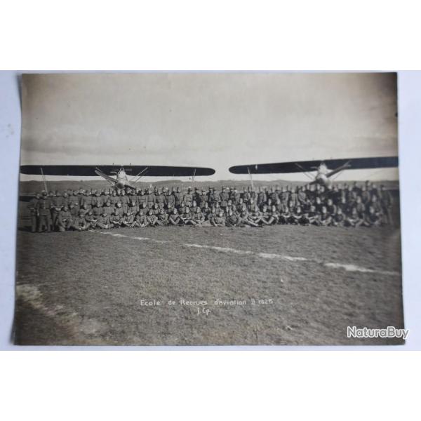 Photo cole recrues Aviation 1925 Suisse