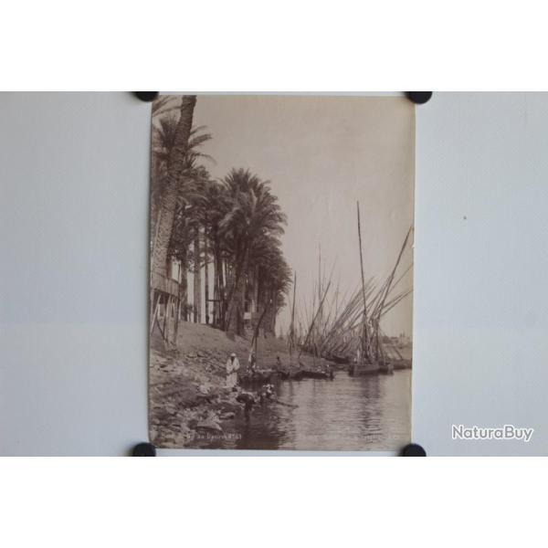 Photo orientaliste Lkgian Bord du Nil