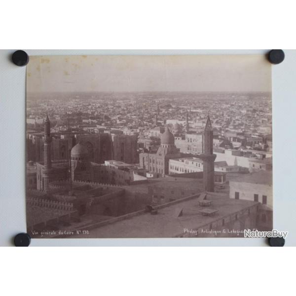 Photo orientaliste Lkgian Le Caire vue gnrale