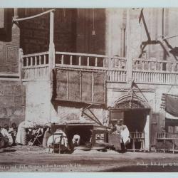 Photo orientaliste Lékégian Le Caire Café Arabe