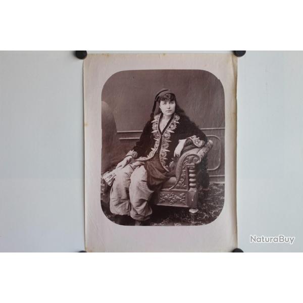 Photo orientaliste RUBELLIN Dame Grecque Turquie Smyrne Izmir