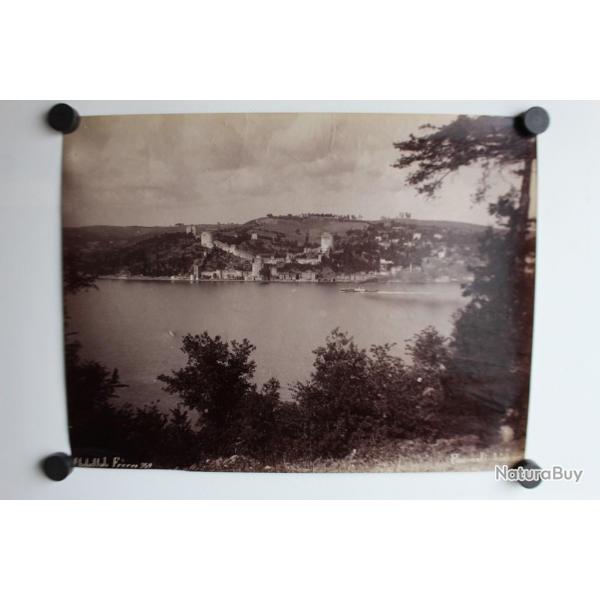 Photo ABDULLAH Frres Turquie Roumli-hissar Bosphore