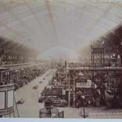 Photo J.D. Exposition Paris 1889 - Galerie des Machines