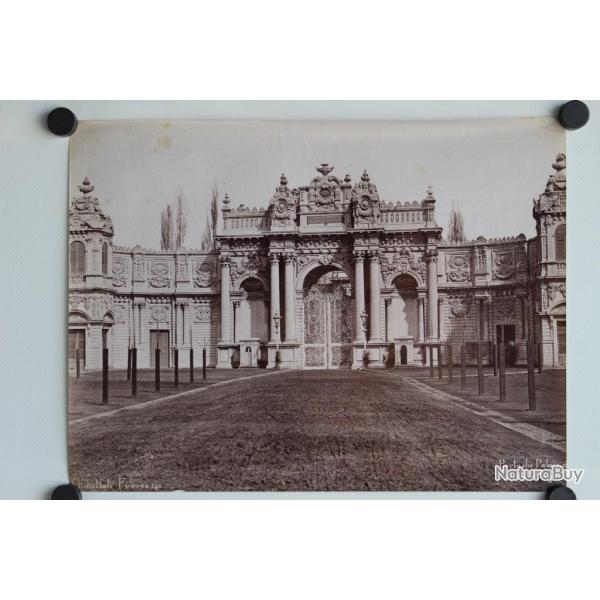 Photo ABDULLAH Frres Turquie Constantinople Porte Palais Dolma-Bagtch