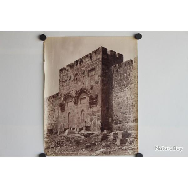 Photo BONFILS Palestine Jrusalem Porte dore