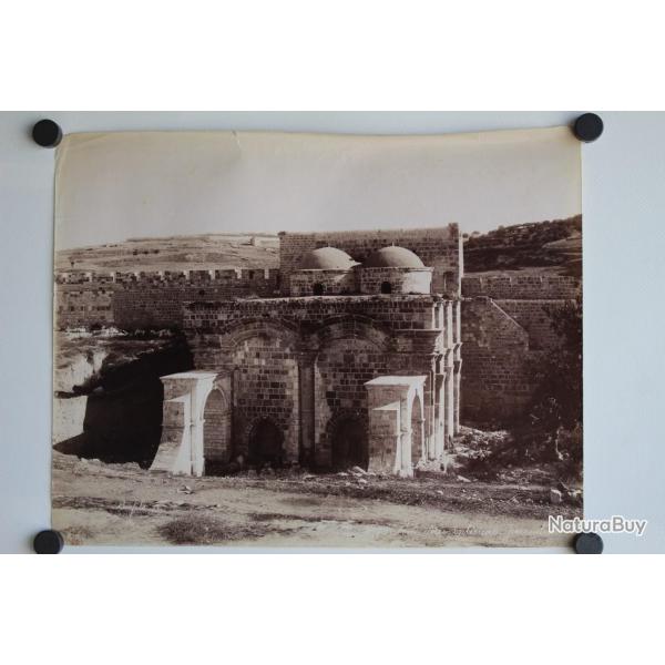 Photo BONFILS Palestine Jrusalem Porte dore