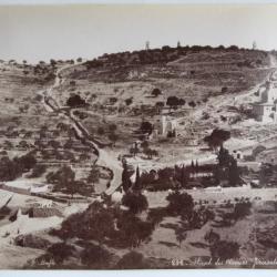 Photo BONFILS Palestine Jérusalem Mont des Oliviers