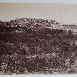 Photo BONFILS Palestine Vue de Jaffa près des jardins