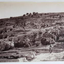 Photo BONFILS Palestine Jérusalem Champ de Haceldama