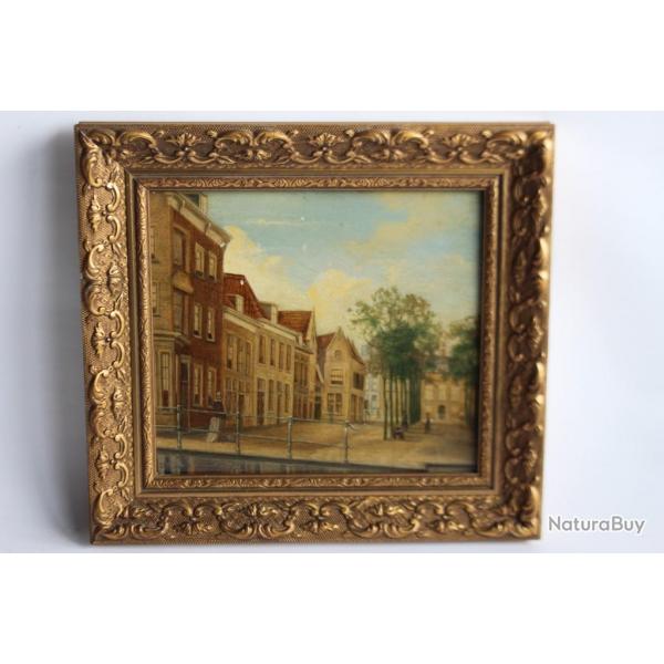 Tableau peinture  l'huile 1877