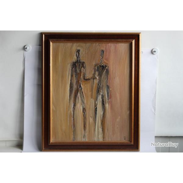 Tableau peinture  l'huile FALBRIARD