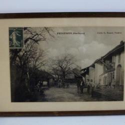 Ancienne photo Carte postale Feigères Haute-Savoie 1913