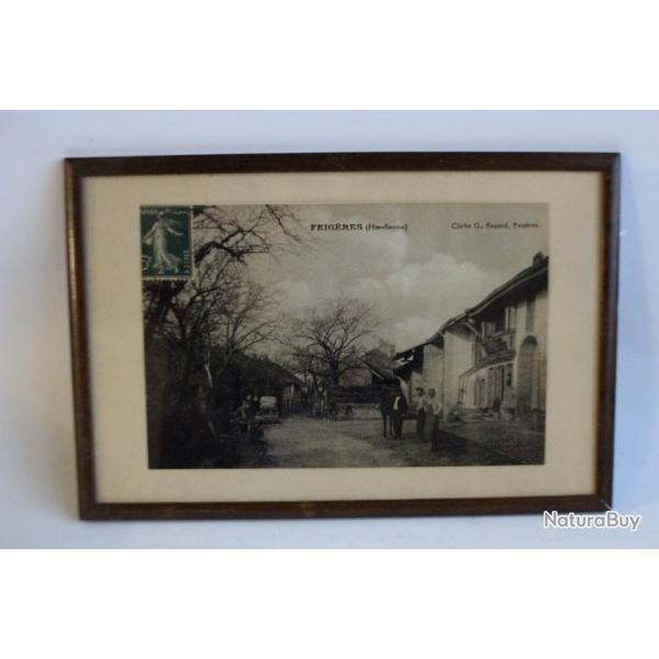 Ancienne photo Carte postale Feigres Haute-Savoie 1913