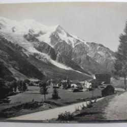 Photo montagne Chamonix Montblanc