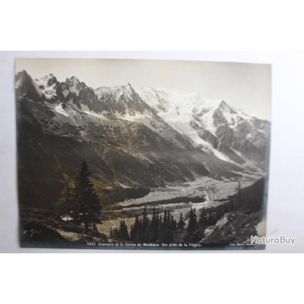 Photo montagne Chamonix Chaine du Montblanc Alpes