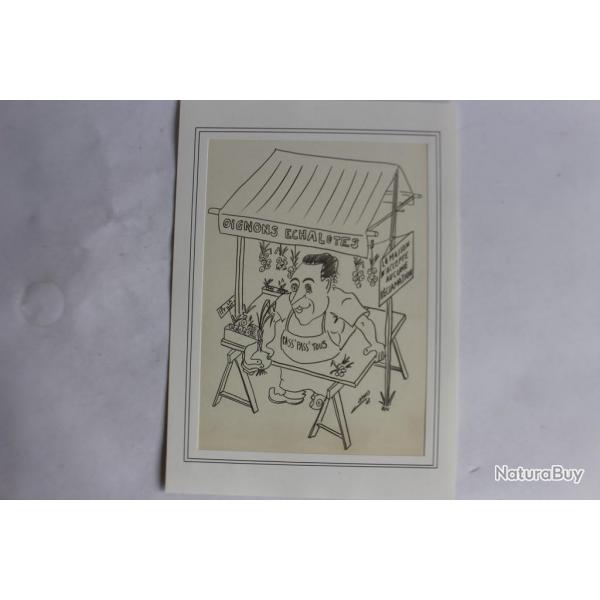 Dessin original au crayon Championnat Suisse de 15 m SNS 1948