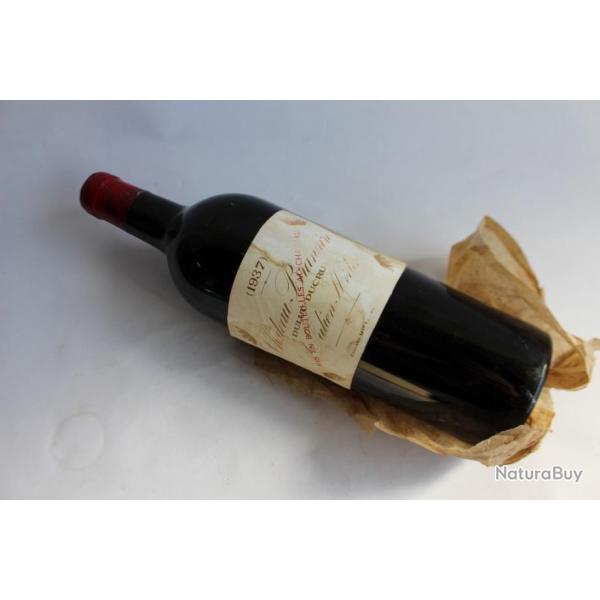 Bouteille de vin Bordeaux Saint-Julien 1937 Chateau Branaire Duluc-Ducru