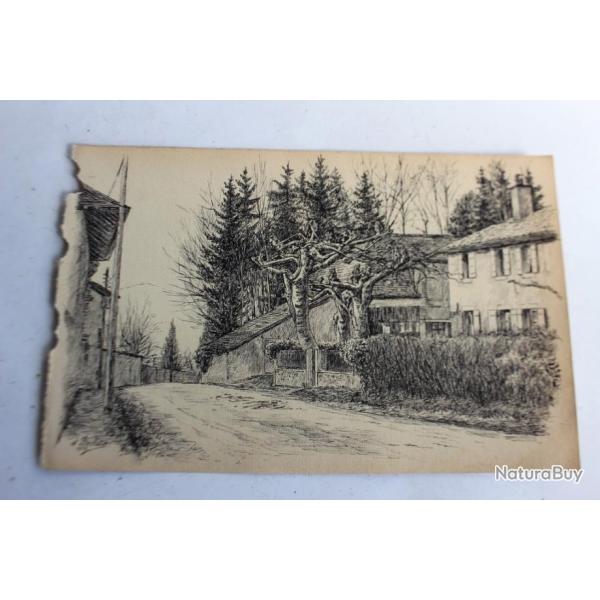 Dessin original "commune de Genve" par A.DECKER 1903