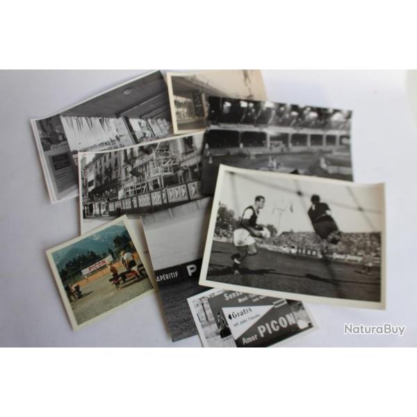 Sept photos originales campagne d'affichage pub sportive PICON Suisse