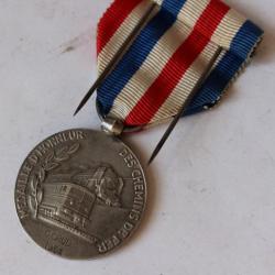 Médaille d'honneur des Chemins de fer 1954 GUIRAUD Georges