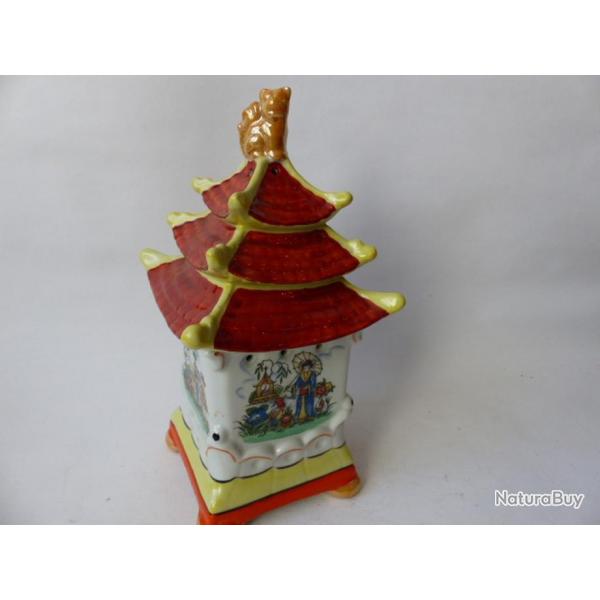 Veilleuse porcelaine RIDEM pagode
