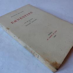 Livre Ernestine Marquis de Sade 1926 Sylvain Sauvage