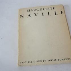 Livre L'Art Religieux en Suisse Romande, N° 8 signé Marguerite Naville