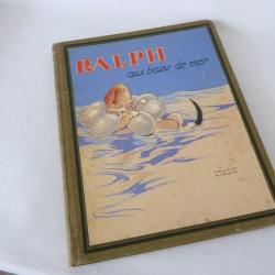 Livre illustré Ralph aux Bains de Mer 1925 Armand Rapeno