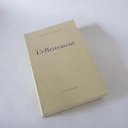 Livre L'effritement dédicacé Jean-Claude Fontanet 1975