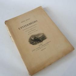 Livre L'Intermezzo Henri Heine 1914 illustrations Emile Nourigat