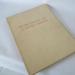 Livre  Romances et La Bonne chanson  Paul Verlaine