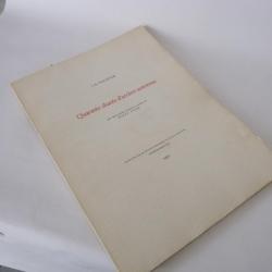Livre Quarante chants d'arrière-automne J.- R. Fiechter 1962