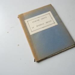 Livre Le manège brulé Claude Salvy 1938