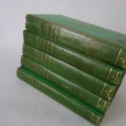 Livres " Causes Célébrés Étrangères " 5 volumes 1827
