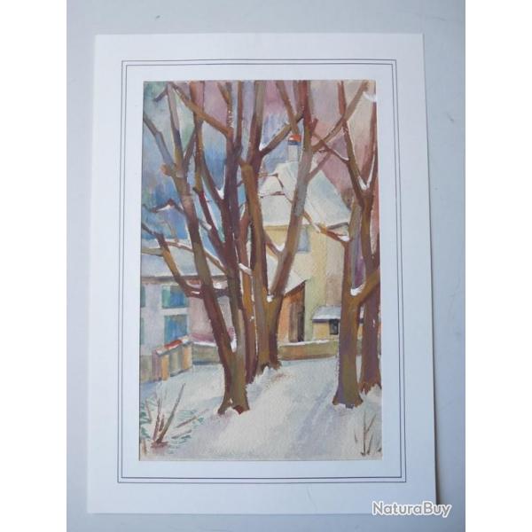 Aquarelle ancienne