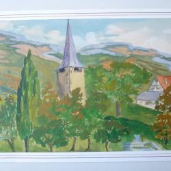 Aquarelle ancienne