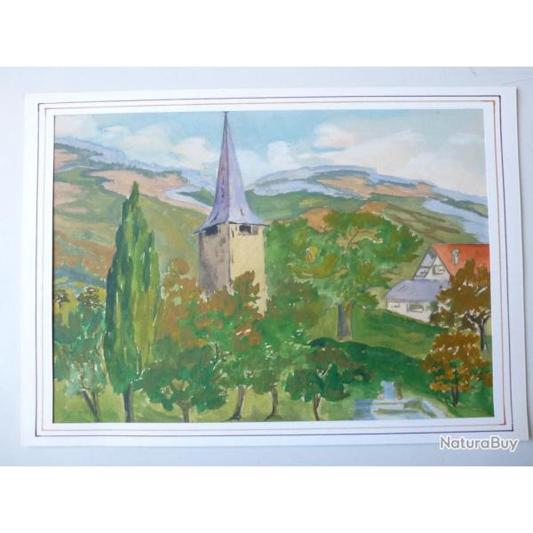 Aquarelle ancienne
