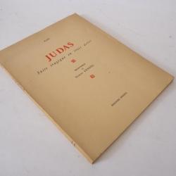 Livre Judas Suite tragique en trois actes signé Rabi 1951