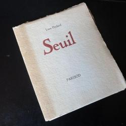 Livre " Seuil " PECLARD Luce.