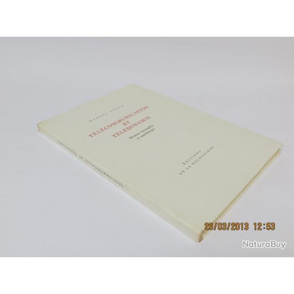 Livre " Tlcomunication et Tldynamie " Marcel North