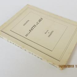 Livre De La Patte A L'Aile Colette 1943 Dessins Chastel