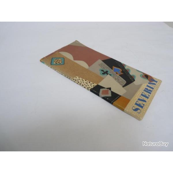 Livre Catalogue d'oeuvres Severini oeuvres futuristes et cubistes