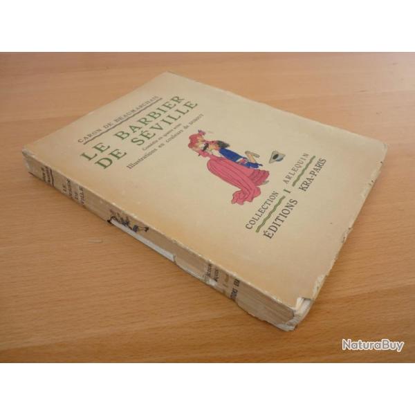 Livre Le Barbier de Sville Beaumarchais 1929 illustrations DUBOUT