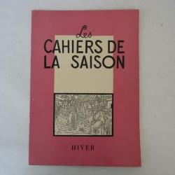 Livre Les Cahiers de la Saison Hiver N°5 1947